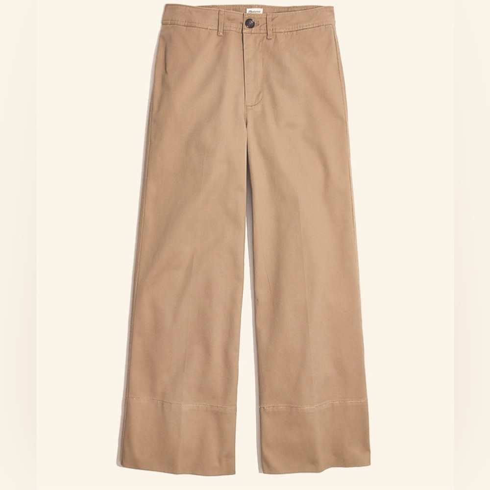 Madewell Langford Wide-Leg Crop Pants